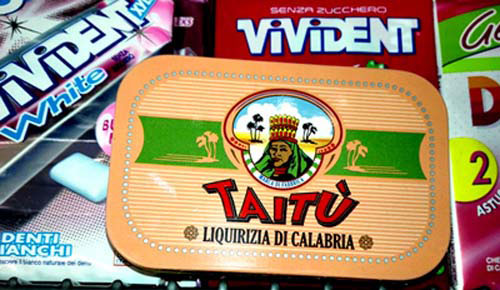 Italian confectionery company product in the name of Taitu